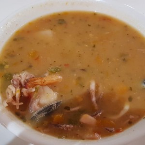 sopa de mariscos