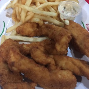 Deditos de pollo(entrada)