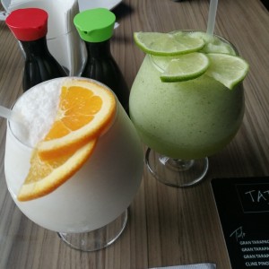 limonada de coco y hierbabuena 