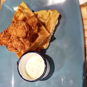 chicken and waffle