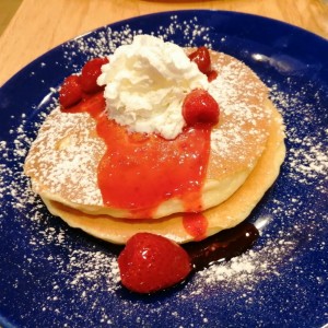 Pancakes  strawberry cheesecake