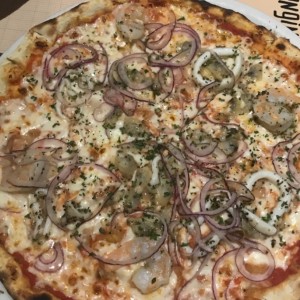 pizza de marisco 