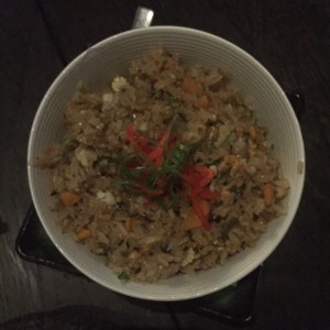 arroz con verduras