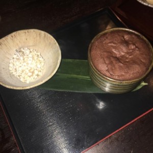 POSTRES - BAKED CHOCOLATE MOUSSE