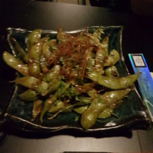 spicy edamame