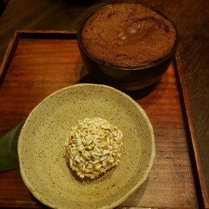 POSTRES - BAKED CHOCOLATE MOUSSE