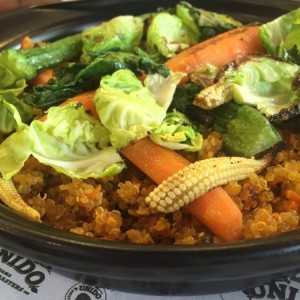 quinoa con vegetales