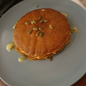 Pumpking pancakes