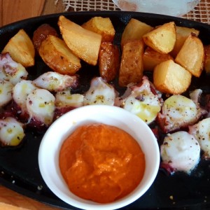 pulpo a la parrilla