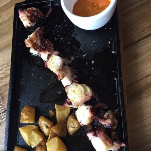 pulpo al grill