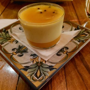 Postres - Mousse de maracuya