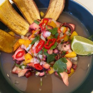 ceviche de pulpo?