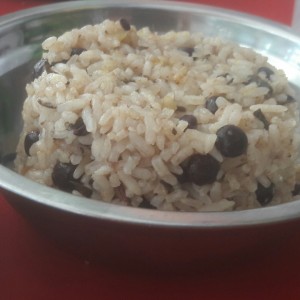 arroz con coco y guandu