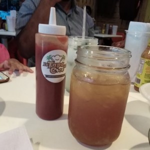 Chicha de limon con Raspadura