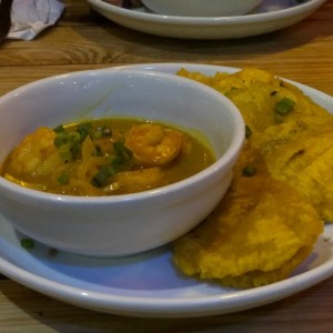 Camarones al curry