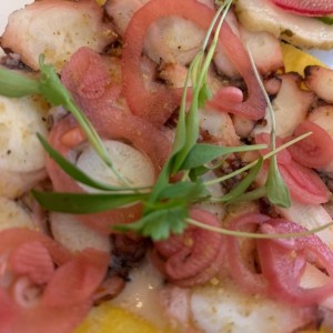 Tostada de Pulpo