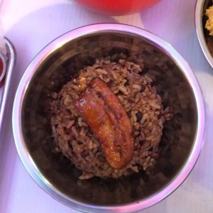 arroz con frijoles