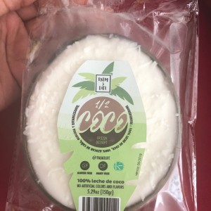 helado de coco vegano