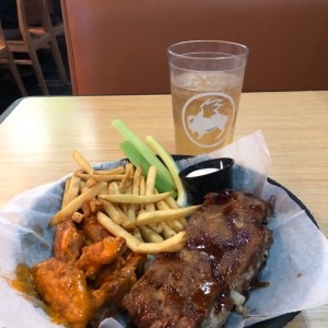 RIBS AND WINGS COMBO