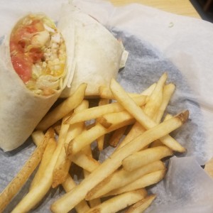 wrap de pollo