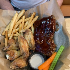 combo de ribs + alitas 