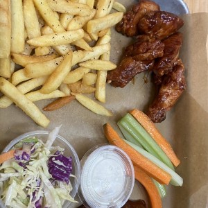 Ribs & Wings Combo