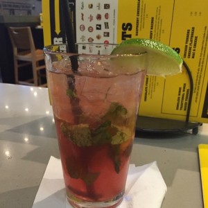 Strawberry Lime Mojito