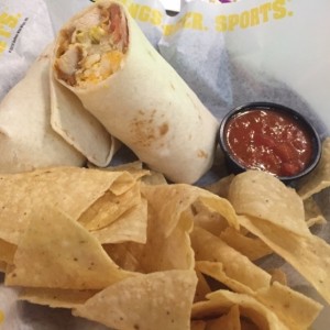 Buffalo Ranch Chicken Wrap