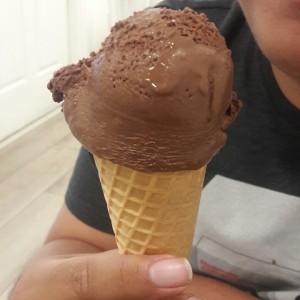 Cono de chocolate al 72%