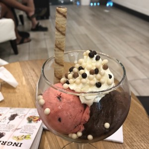 copa de helado 