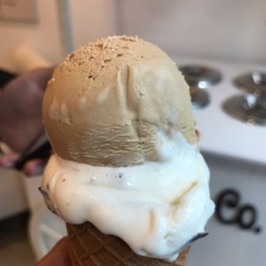 dulce de leche y straciatela