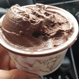 Gelato de chocolate