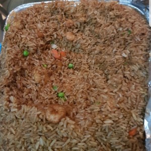arroz con camarones 
