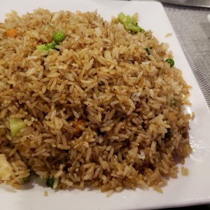 arroz frito de vegetales