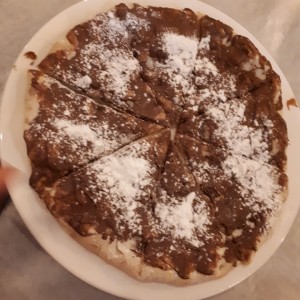 Pizza de Nutella