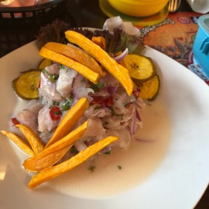 Entradas - Ceviche de pescado