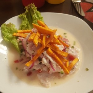 ceviche de pescado