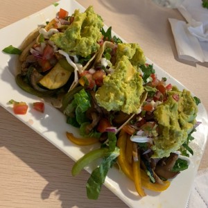 Tacos veggies especial del dia