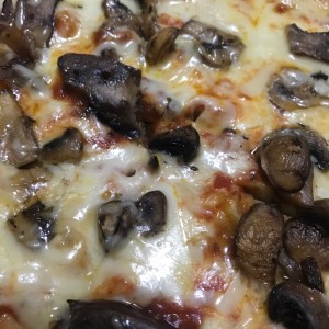 pizza de hongos