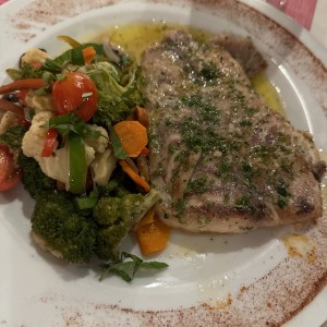 Corvina al Ajillo