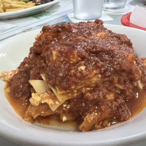 Lasaña Boloñesa