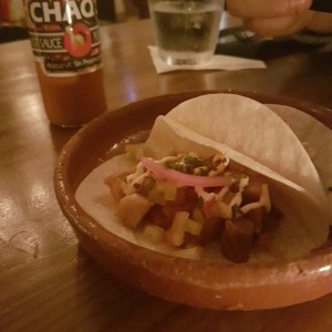 Tacos de Chicharron