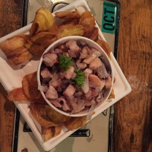 ceviche de pulpo