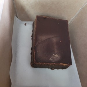 Brownie de chocolate muy dulce
