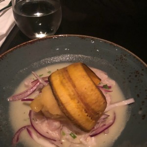 ceviche de corvina 