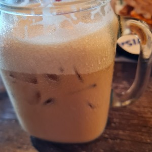 iced coffee latte descafeinado