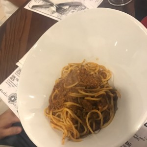 Spaghetti bologna