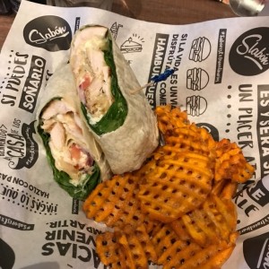 Wrap de pollo