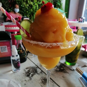 Margarita de mango froozen "alias chicha de mango" :(