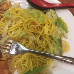 chowmein de vegetales